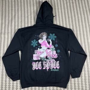 Ice‎ Spice Holiday Official Merch Pullover Black Hoodie Adult Sz M New